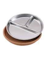 Color Kids 1PCS Stainless Steel Plate Detachable Suction Dishes Baby Feeding Sucker Bowl Food Grade Silicone Food Tray Tableware - Image 11