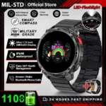 2026 New 1100mah AMOLED Smart Watch Men 170+Sport Fitness LED Flashlight IP69 Waterproof Bluetooth call GPS track Smartwatch iOS - Image 17