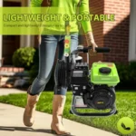 Commercial 3500PSI 2.4GPM 79.7CC Gas Pressure Washer 2.5HP Professional Gas Power Washer with 5 Nozzles 25FT Hose 1L Foam Bottl - Image 2