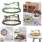 Microwave Food Cover with Handle & Water Storage Box Microwave Splatter Cover Multi-Purpose for Keeps Microwave Oven Clean
