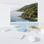 PULWTOP USB C HUB for iMac 24 inch 2021/2023/2024, iMac Hub with USB C/A 10Gbps, SD/TF, Support Expand M.2 SSD (NOT Included) - Image 5