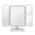 Trifold Makeup Mirror LED Lights Dorm Dressing Mirror Beauty Light up your fill light with Smart Complementary Makeup Mirror out - Image 7