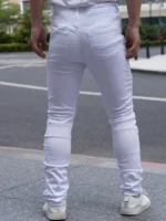 Fashionable Distressed Men's Jeans - Image 2