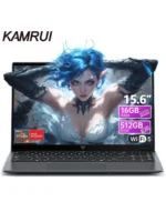 KAMRUI 15.6 Gaming Laptop Computer AMD Ryzen3 4300U Windows Laptop IPS 16GB DDR5 512GB NVMe SSD Backlit & Numeric Keyboard Wifi5 - Image 7