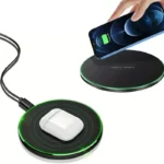 200W Wireless Charger Pad Stand Mobile Phone Chargers - Image 2