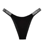 Shiny Rhinestone Thong Women Low Waist Panties Sexy Underwear Ladies Briefs Lingere Panty Underware Womens Lingerie Thongs - Image 5