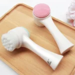 3D Silicone Face Cleansing Brush Manual Cleanser Facial Cleansing Instrument Soft Brush Dual-Sided Massager - Image 4
