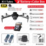 Cole Professional K11 Tubro Drone Aerial 8K HD Dual Camera with Built-in Airdrop Intelligent Obstacle Avoidance And RC Aircraft - Image 24
