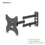 26-55' Adjustable Wall Mount Bracket Rotatable TV Stand TMX200 with Spirit Level - Image 7
