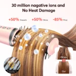 Bopcal 5 In 1 Hair Dryer Hot Air Comb Electric Hair Curling Iron 1200W High Speed Blower Multifunctional Styling Tools Hairdryer - Image 5