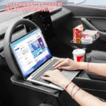 For Tesla Model Y Juniper Model 3 Highland  2016-2025 Steering Wheel Laptop Tray Food Desk Portable Office Table Car Accessories