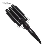 Professional Triple Barrel Hair Curler Ceramic Tourmaline Technology Fast Heating Anti Scalding Hair Styler Long Lasting Waves - Image 7