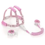 2 In 1 Toddler Harness Leashes,Reflective  Harnesses with Anti Lost Wrist Link for 1-8 Years Children Walking Safety Harness. - Image 8