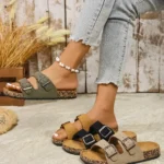 Women's Teen Mules New Spring and Summer Vintage Casual