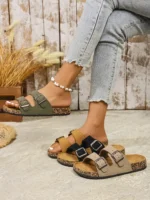 Women's Teen Mules New Spring and Summer Vintage Casual
