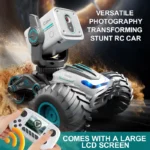 DWI rc drift car with  screen can take pictures and videos rc car fpv remote conversation and shooting wireless camera RC car