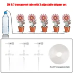 Garden Drip Irrigation Kit with Regulating valve Potted Plant Watering Device 4/7mmHose Watering Saving Micro Dripper Greenhouse - Image 9