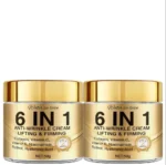 6 in 1 Anti-Wrinkle Cream with Collagen, Retinol & Hyaluronic Acid, Lifts, Firms & Nourishes for Softer, Confident Skin - Image 8