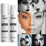 1PC Pure White Liquid Foundation for COS stage Makeup Long-lasting concealer Mixable Pure White Base  Foundation Adjuster Lighte