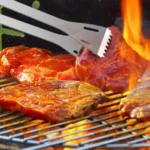 7-Piece Stainless-Steel BBQ Cooking Utensils Set with Case - Image 5