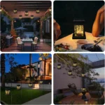 1~3Pack Solar Lights Outdoor Hanging Lanterns Waterproof LED String Lamp For Garden Table Party Decorative Patio Yard Lawn - Image 3
