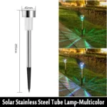 Solar Garden Light Outdoor Solar Powered Lamp Waterproof Landscape Lantern Lighting for Pathway Patio Decorative LED 10/20/30Pcs - Image 8