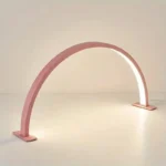 New Moon Nail Work Lamp - Beauty Work Desk Lamp, Three-color USB Power Supply - Black/White/Pink, Suitable for Nail Art, Eyelash - Image 8
