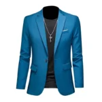 Boutique Fashion Solid Color High-end Brand Casual Business Men's Blazer Groom Wedding Gown Blazers for Men Suit Tops Jacke Coat - Image 13