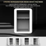 E-ACE 4L Car Refrigerator Mini Fridge Freezer Car & Home Use Portable Compressor Cooler Ice Box for Camping Summer Essential - Image 3