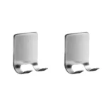 2/4/6pcs Razor Holder Stainless Steel Men Shaving Shaver Razor Stand Shelf Shaving Razor Storage Rack Bathroom Hook Organizer - Image 7