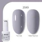 Arte Clavo Gel Nail Polish 400 Colors15ml Semi Permanent Gel Varnish Base Top Coat Nail Art Manicure Soak Off LED UV Salon Gel - Image 50