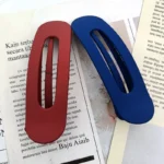 Fashion Matte Flat Hair Clips Duck Billed Clips  Accessories Matte Hairpins Hairgrips Bangs Barrettes Girls Hair Accessories - Image 18