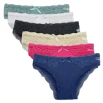 5 PCS/SET New Arrival Low Rise Ladies Sexy Lace Panty Underpants Panties For Women Lingerie Cotton Briefs - Image 9