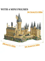Creative Medieval Magic Castle MOC Micro Bricks School Architecture Palace Model Building Blocks Set Gifts for Kid Assembly Toys - Image 7