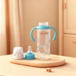 240ml baby bottle with handle, easy to clean, feeding accessory for children, suitable for various occasions - Image 5