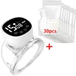 F1 Household Wearable Breast Pump Hands Free Electric Breast Pumps Comfort Breastfeeding Milk Collector with Milk storage bag - Image 3