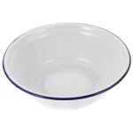 Mixing Serving Bowl Food Storage Enamelware Retro Enamel Basin Household Enamelware Kitchen Soup Holder Lard Basin Enamel Bowl