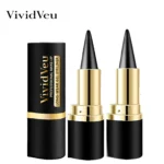 2-pack of waterproof and sweatproof eyeliners – multi-purpose design, smudge-proof and fade-resistant, beginner-friendly.