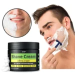 Luxury Shaving Cream for Men- Sandalwood Scent - Soft, Smooth & Silky Shaving Soap - Rich Lather for the Smoothest Shave