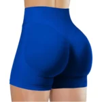 Summer High Waisted Yoga Shorts Fashionable and Sexy Running Fitness Pants Solid Color Yoga Leggings - Image 23