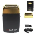 11000 RPM POP Barbers P620 Professional Electric Men’s Beard Trimmer Double Foil Shaver Electric Shaver USB Hair Cutting Machine