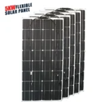 1000W-6000W Flexible Monocrystalline Silicon Solar Panel 18V Flexible Waterproof Solar Panel Outdoor Housing Vehicle Solar Panel - Image 9