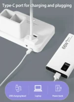 （Gift: Fan and pen holder）–3 Modes Touch Dimming USB Dimming Clip Table Lamp Student Dormitory Learning Study Table Light