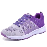 Women Casual Shoes Fashion Breathable Walking Mesh Flat Shoes Sneakers Women - Image 6