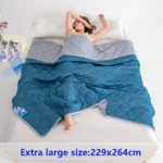 High Quality Cooling Blankets Smooth Air Condition Comforter Lightweight Summer Quilt with Double Side Cold Cooling Fabric