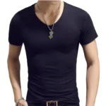 7 Colors Slim Man's T-shirt Short Sleeve Streetwear - Image 18