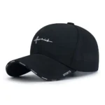 Breathable Adjustable Sun Hats Cotton Solid Color Baseball Cap UV Protection Men