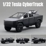 1/32 Tesla Cybertruck Pickup Toy Car Miniature Diecast Metal Off Road Vehicle Model Pull Back Sound Light Collection Gift Boy - Image 8