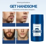Refreshing and cleansing shaving cream, deep cleansing, moisturizing without greasiness, men's facial care shaving cream - Image 3