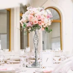 2/10 Piece Metal Vase Set, Wedding Party, Birthday Party, Christmas and Halloween Decoration - Image 4
